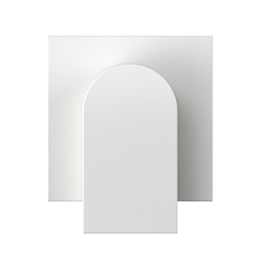 SIMON 36000546-190 S360 TAPA CONNECTOR FIBRA OPTICA DOBLE BLANCA